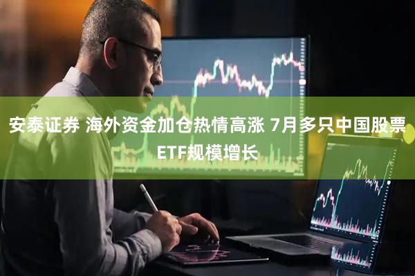安泰证券 海外资金加仓热情高涨 7月多只中国股票ETF规模增长